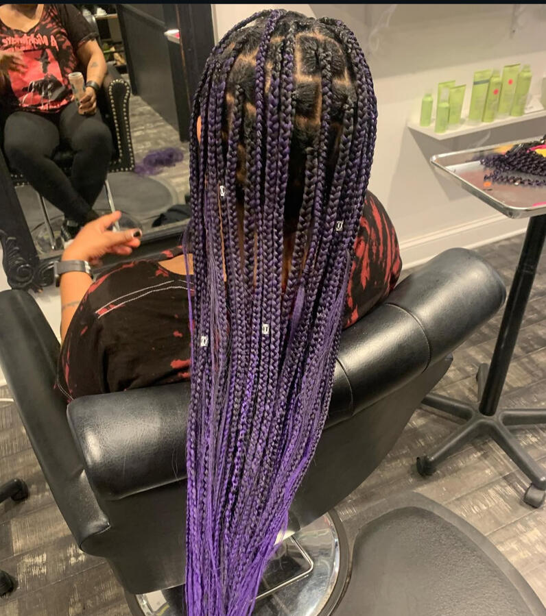 Purple Braids