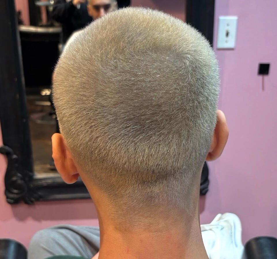 Shaved & Bleached